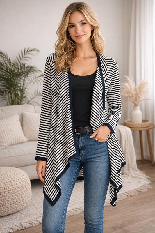Damen Jaeger Pullover Weiß Baumwolle L