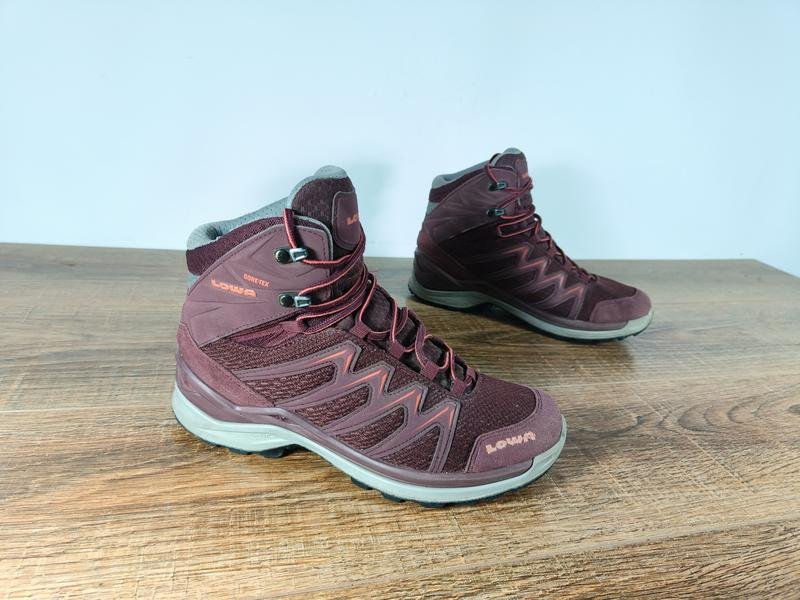 Women Lowa Boots Burgundy 38