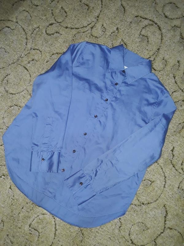 Женская Closed Рубашка Тёмно-синий Хлопок S-M