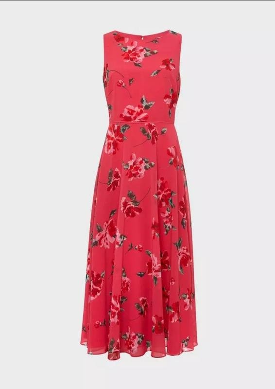 Femme Hobbs Robe Rose Polyester M