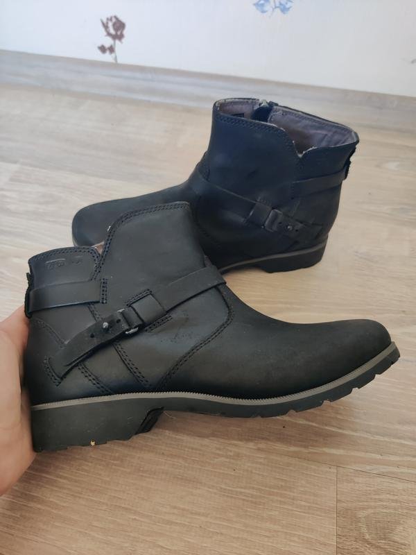 Femme Teva Bottes Noir Nubuck 38