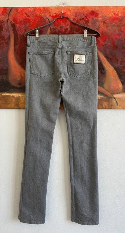 Damen Ralph Lauren Jeans Grau 29