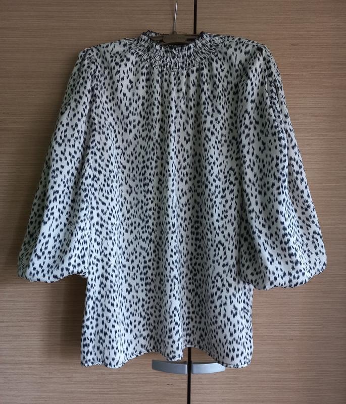 Damen Ax Paris Bluse Weiß Polyester L