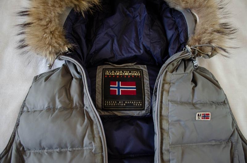 Women Napapijri Vest Grey Polyamide M