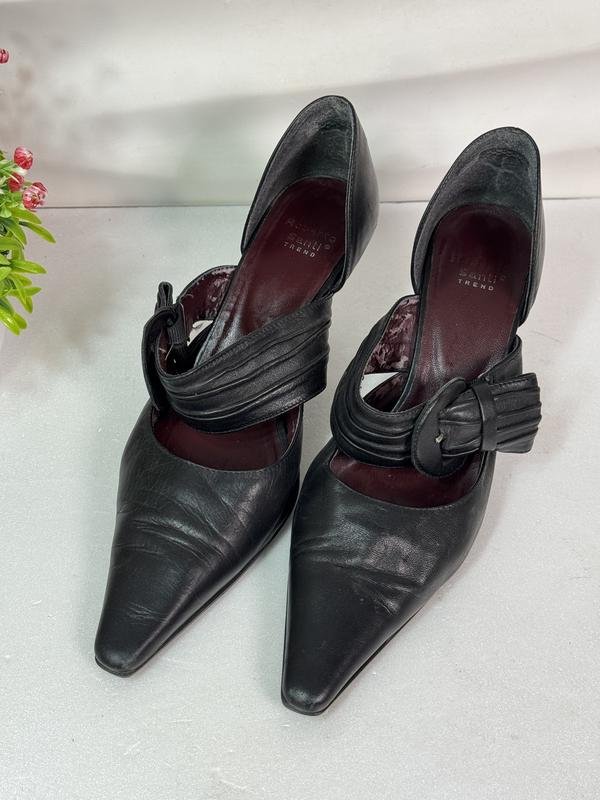 Femme Roberto Santi Talons Noir Cuir 37