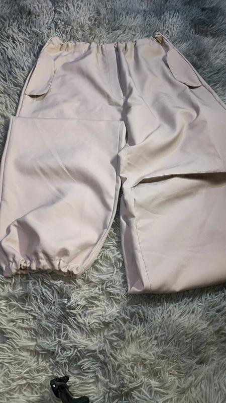Donna Minimal Brand Pantaloni Beige Satin M
