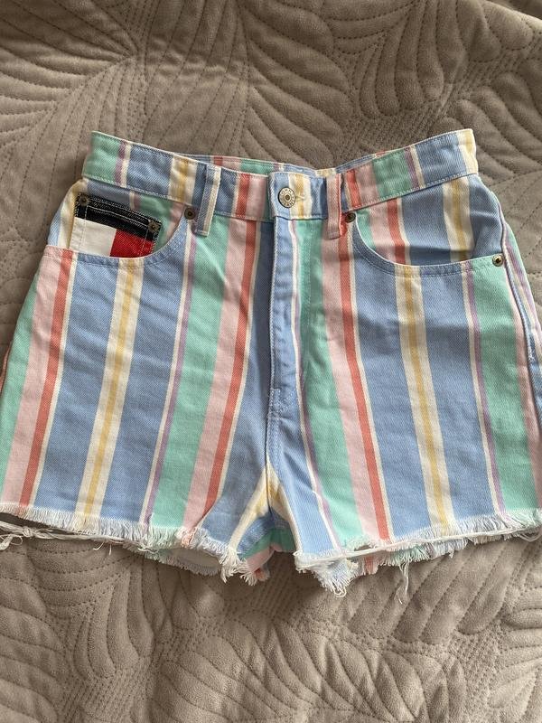 Damen Tommy Jeans Shorts Mehrfarbig Denim XS