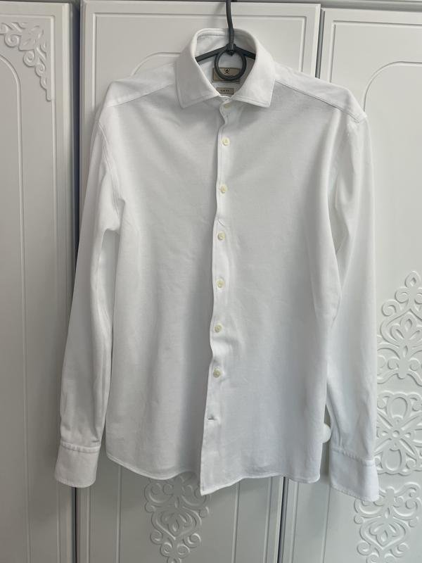 Uomo Hackett Camicia Bianca M