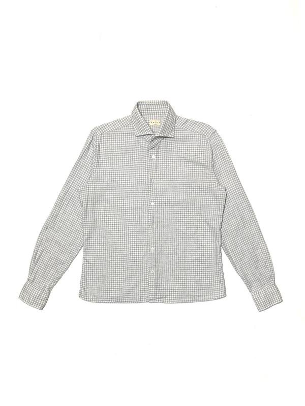 Herren Xacus Hemd Grau Baumwolle M
