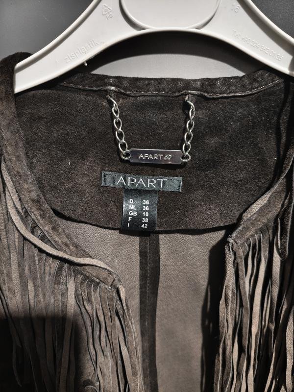 Donna APART Giacca Carbone Suede S