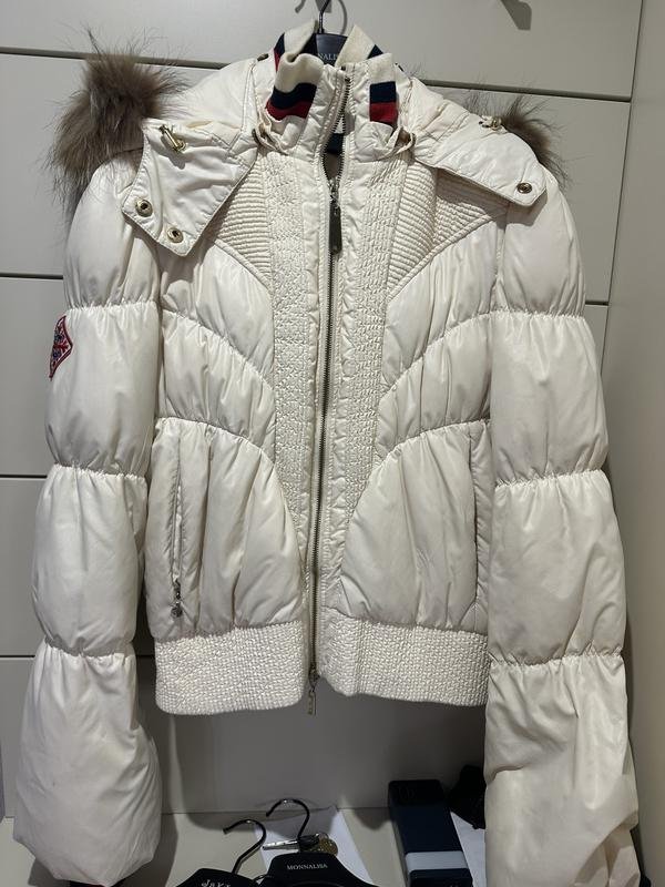 Женская Roberto Cavalli Куртка Бежевый Полиэстер S