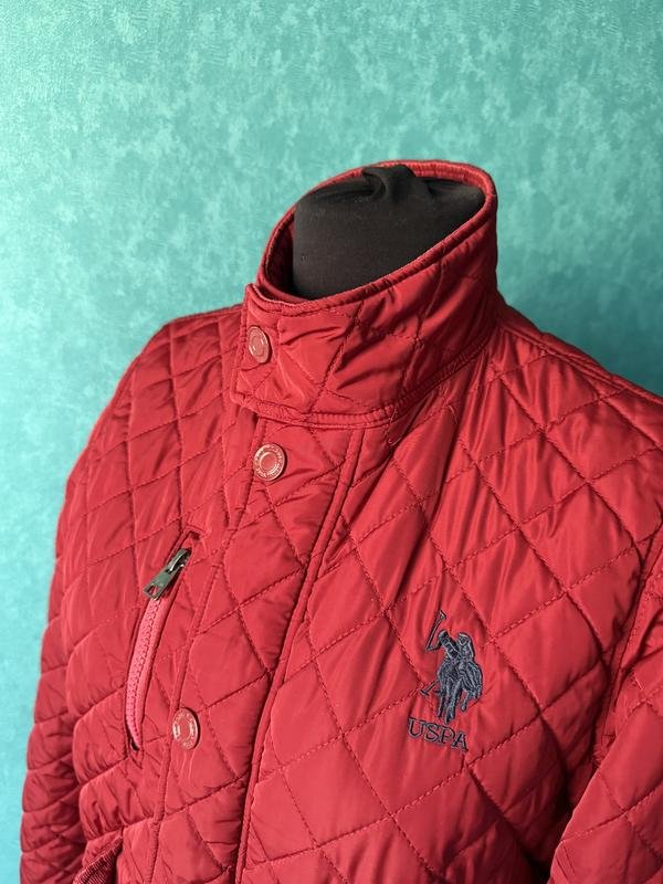 Donna U.S. Polo Assn Giacca Borgogna Poliestere 34
