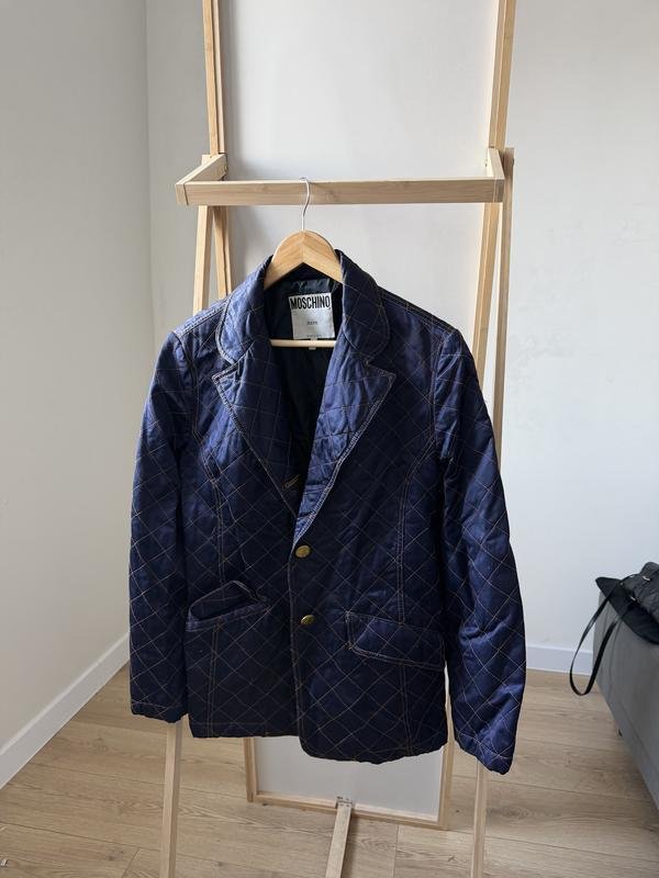 Women Moschino Jeans Jacket Navy 42