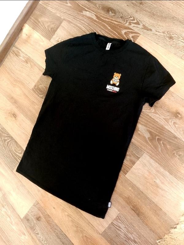 Женское Moschino Платье Чёрный Трикотаж ХS