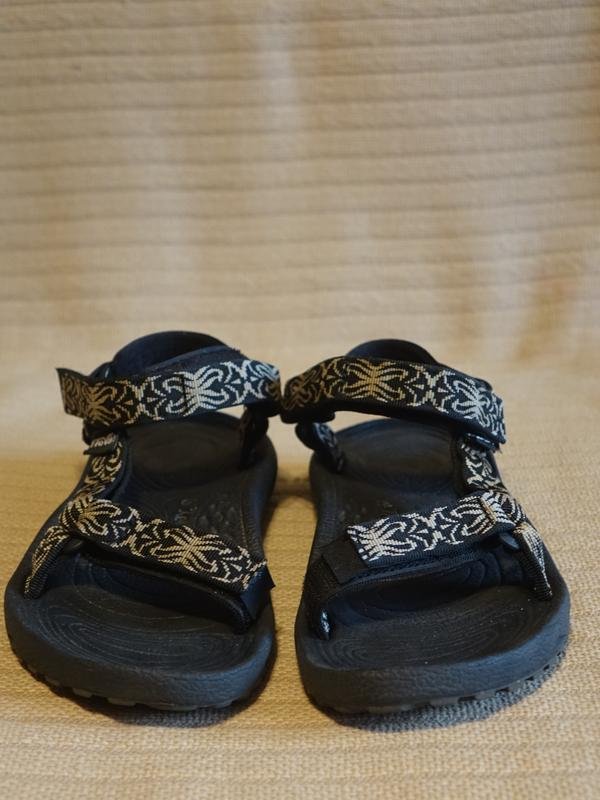 Femme Teva Sandales Noires Textile 39