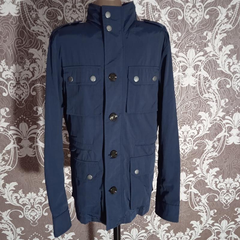 Uomo Hackett Giacca Blu Navy Poliestere S