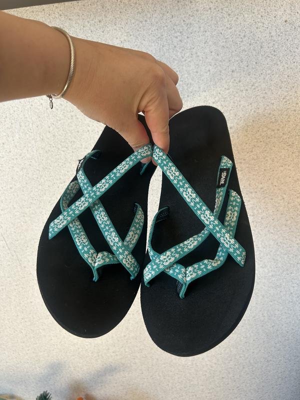 Femme Teva Tongs Turquoise 38.5