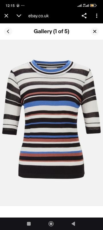 Женский Boss Джемпер Белый Трикотаж M