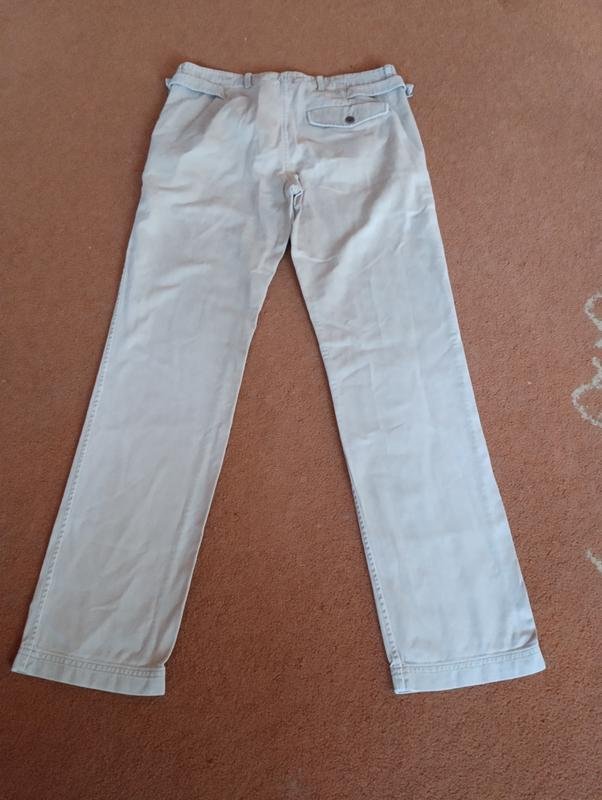 Damen Ralph Lauren Hose Beige Baumwolle S