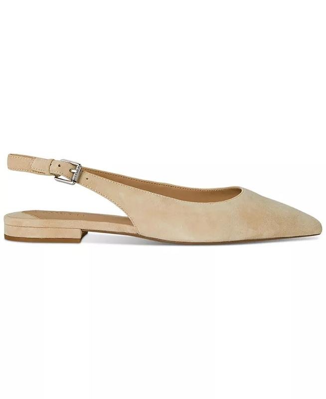 Damen Ralph Lauren Absätze Beige Wildleder 9,5
