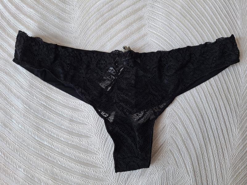 Женские Intimissimi Трусики Чёрный Хлопок S