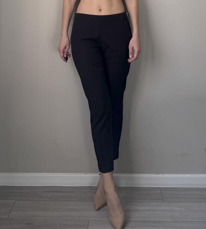 Женские Jean Paul Gaultier Брюки Чёрные Эластан 36