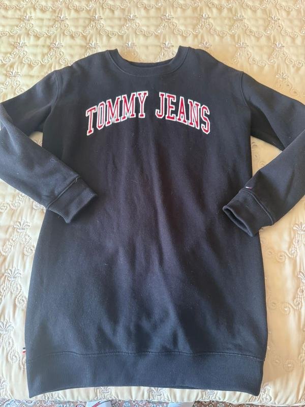 Damen Tommy Jeans Kleid Marineblau S