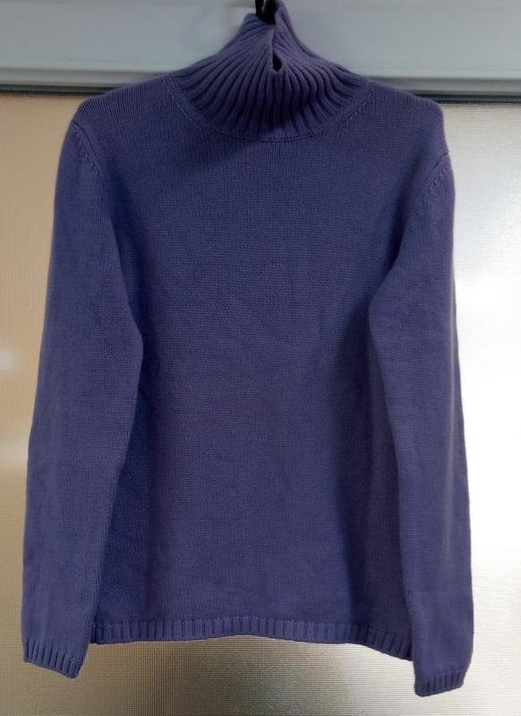 Donna Jil Sander Maglione Lilla Cashmere XS