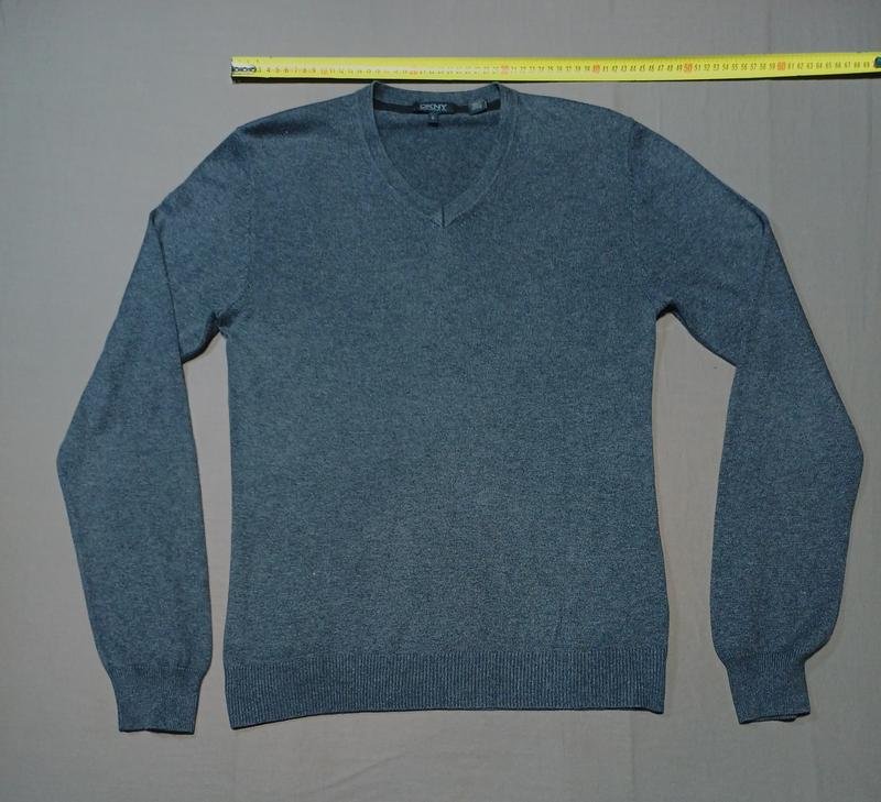 Damen DKNY Pullover Grau Baumwolle S