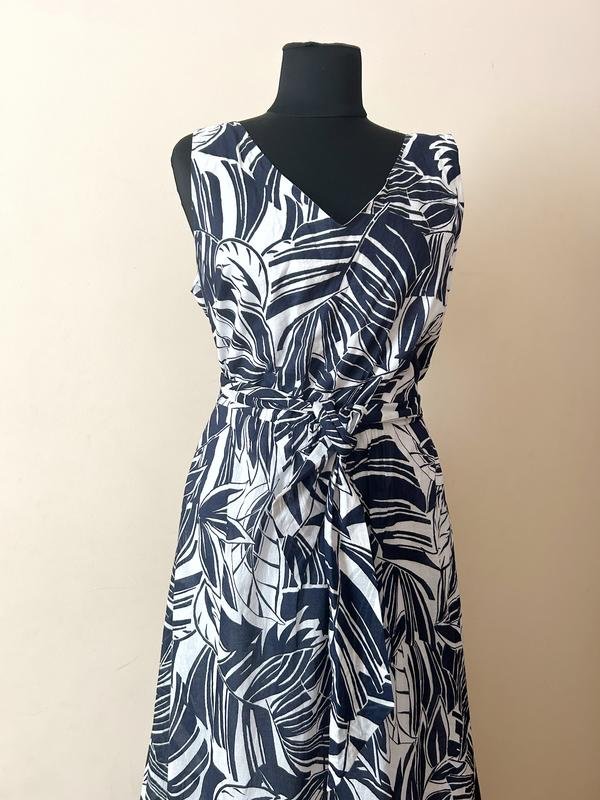 Femme Hobbs Robe Blanche Coton 44