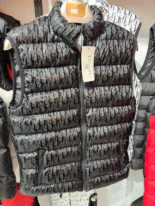 Uomo Dior Gilet Nero Poliestere S