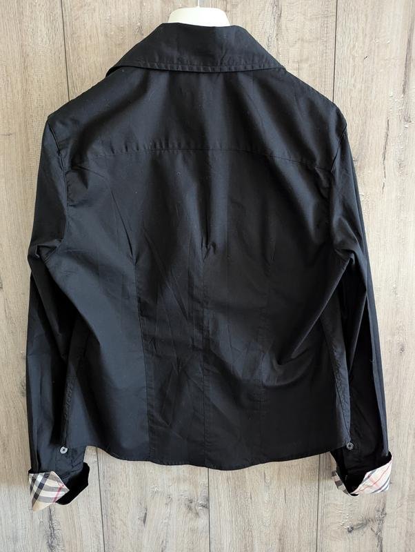 Femme Burberry Chemise Noir Coton L