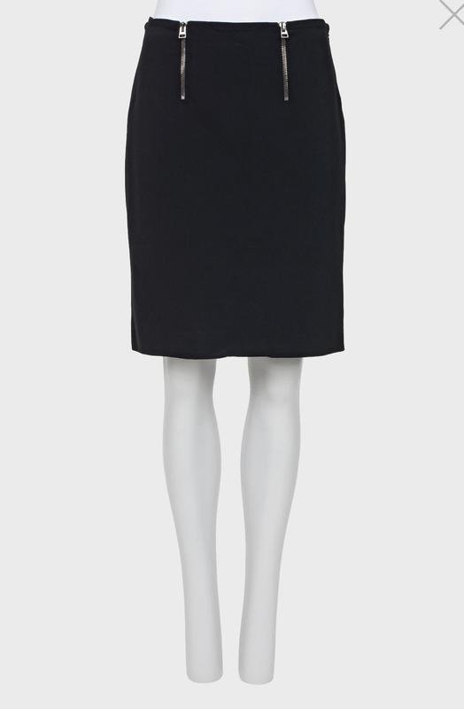 Women Tom Ford Skirt Black Silk 42