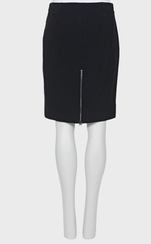Women Tom Ford Skirt Black Silk 42