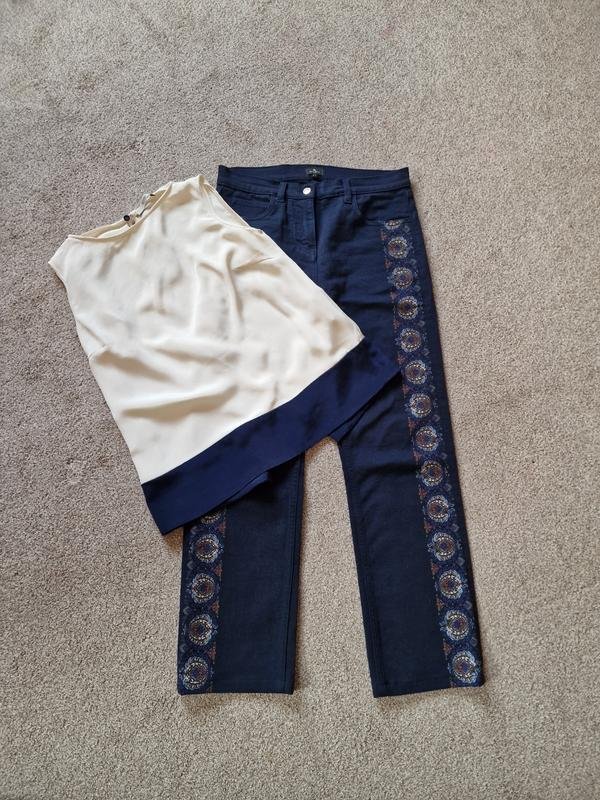 Femme Etro Jeans Bleu Marine 27