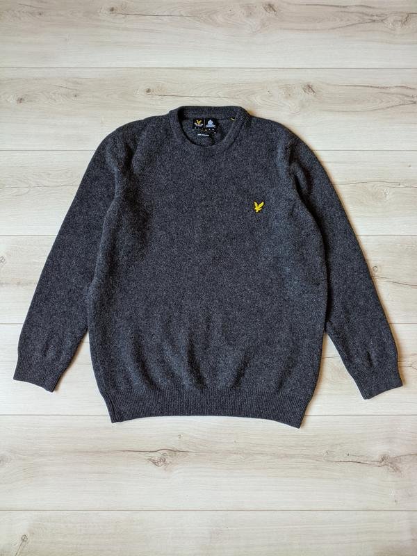 Femme Lyle & Scott Pull Gris Laine M