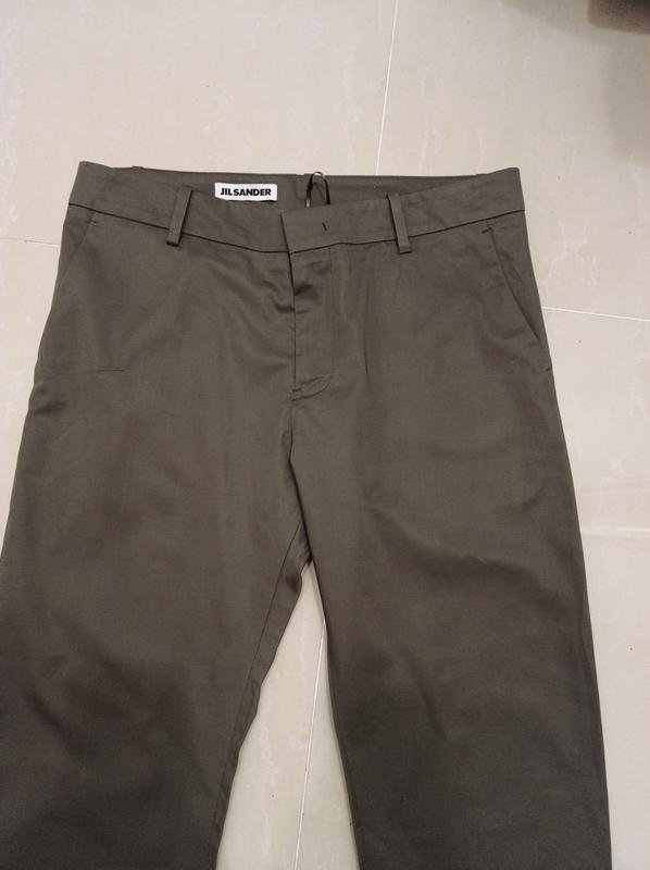 Donna Jil Sander Pantaloni Grigio Cotone 40