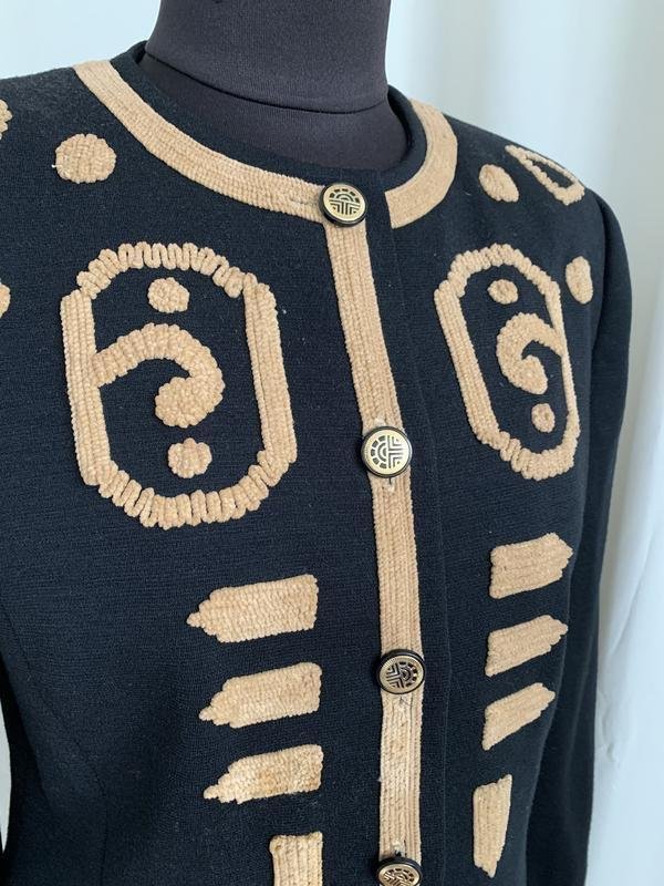 Femme Louis Féraud Blazer Noir Laine M