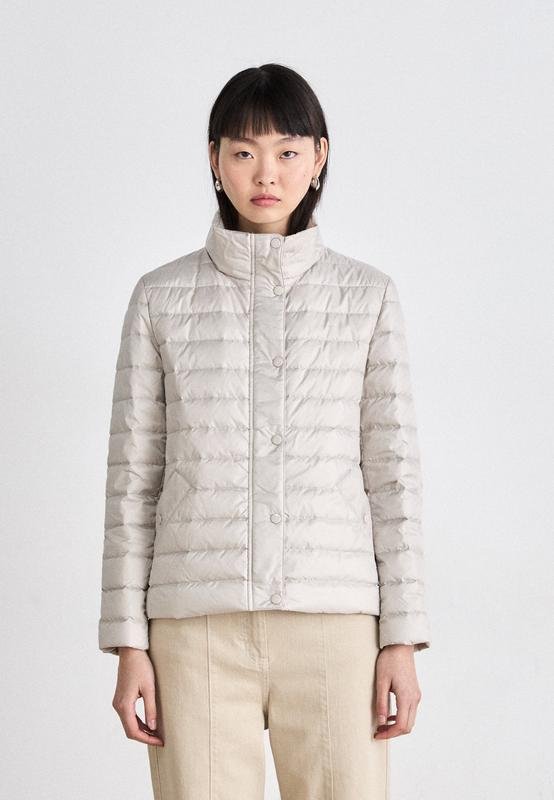 Women Gant Light Down Jacket White Polyester M