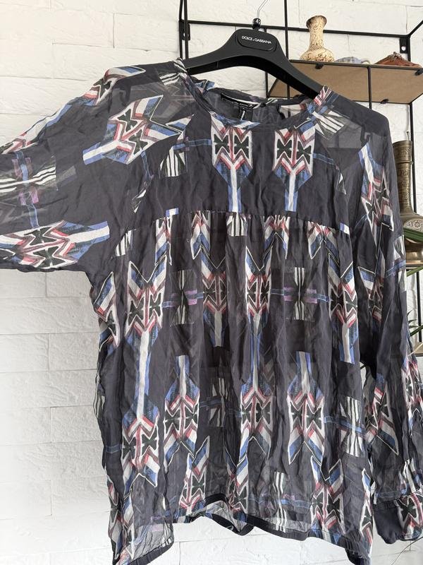 Damen Isabel Marant Bluse Schwarz Seide 36