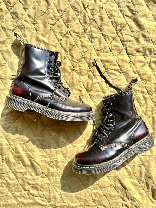 Women Dr. Martens Boots Burgundy 37