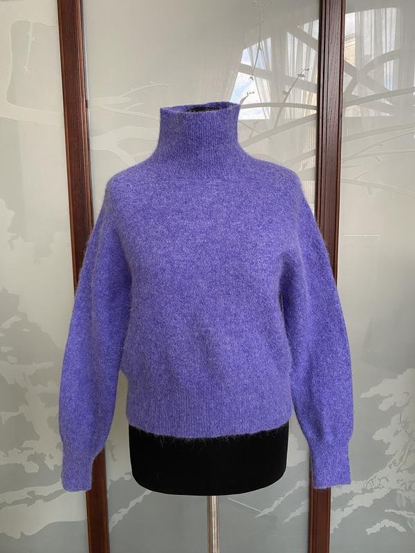 Femme Samsoe Samsoe Pull Violet Alpaga XS