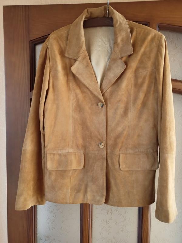 Damen Lederjacke Braun 40