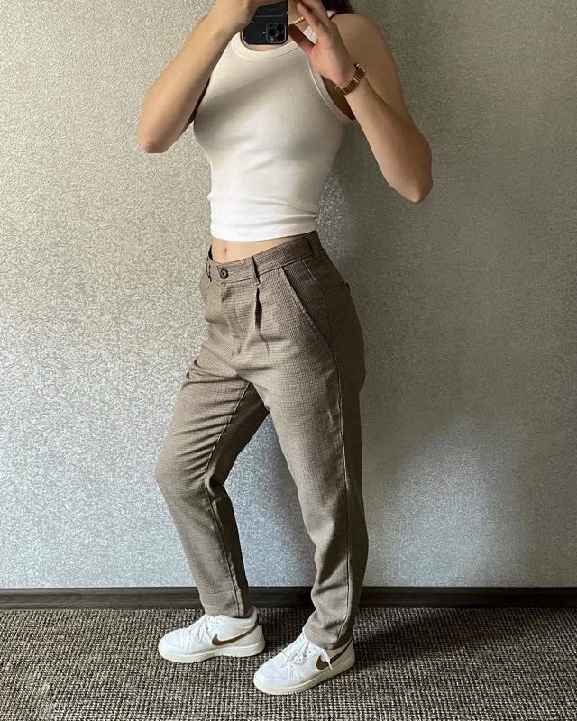 Femme Carhartt Pantalon Marron Laine 36