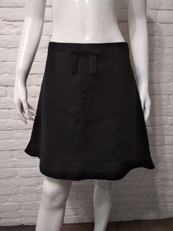 Женская Red Valentino Юбка Чёрный Вискоза M