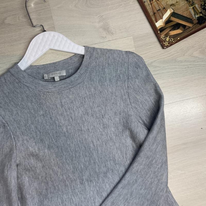 Femme Hobbs Pull Argent Viscose S