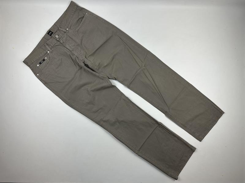 Мужские Hugo Boss Брюки Коричневый Хлопок 36