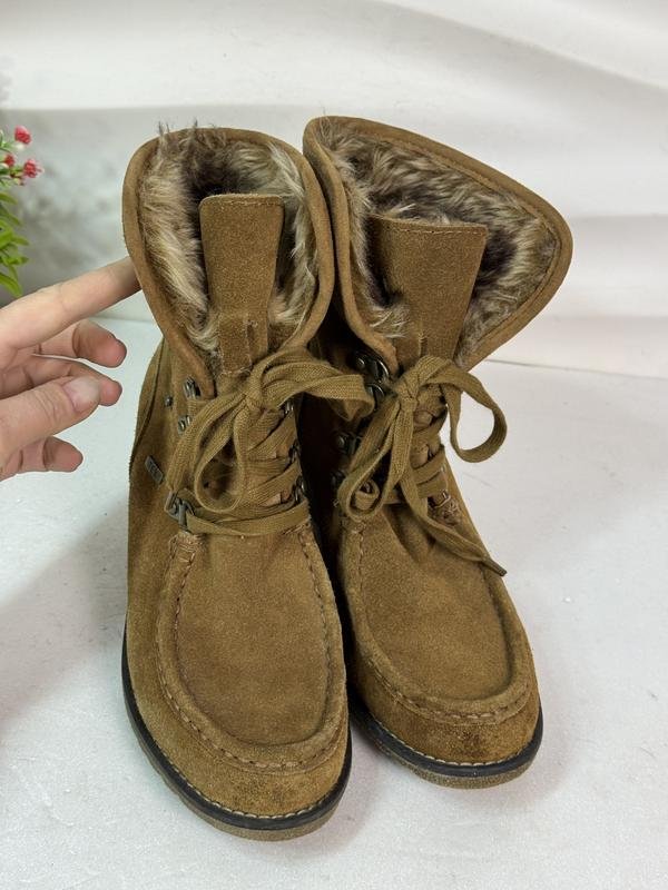 Femme Roberto Santi Bottes Marron Suède 38