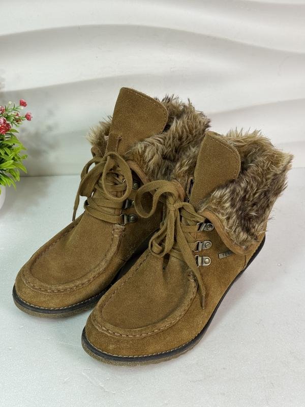 Femme Roberto Santi Bottes Marron Suède 38