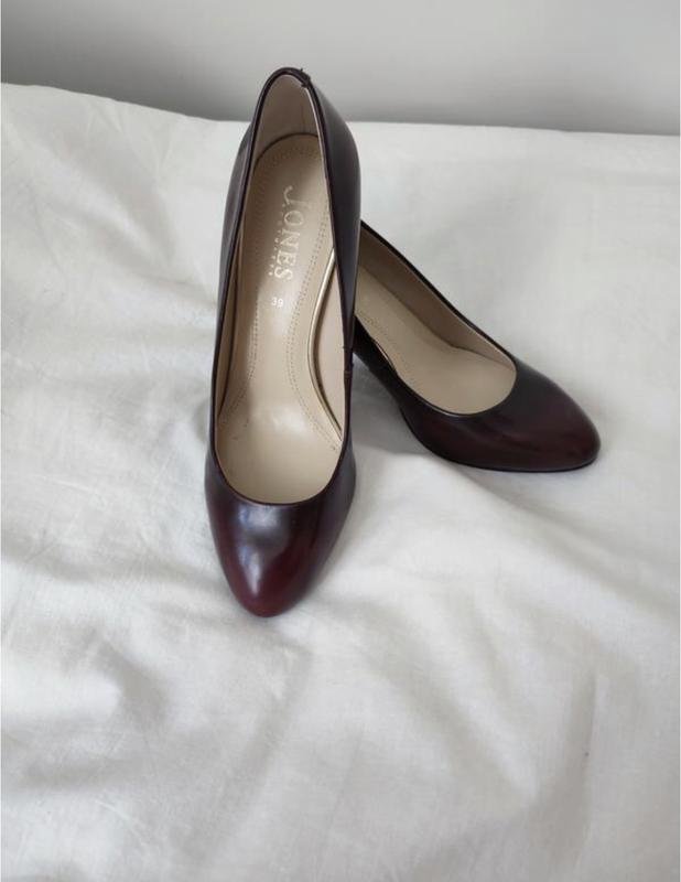 Femme Talons Bourgogne Cuir 39